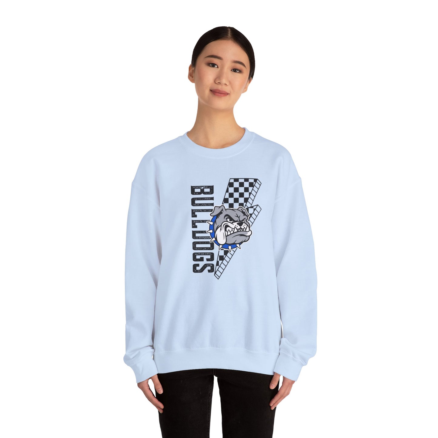 Adult Bulldog Crewneck Sweatshirt