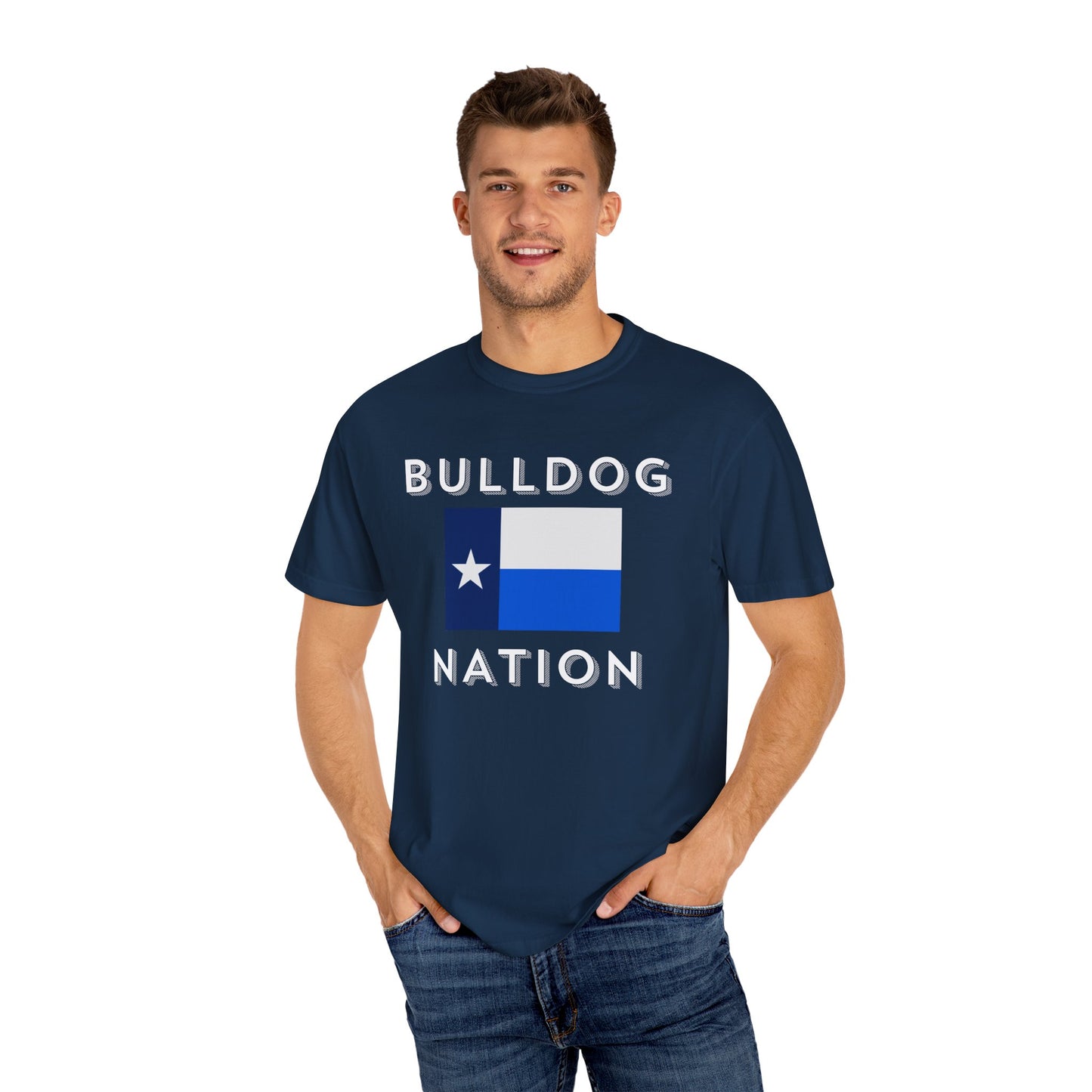 Comfort Colors Adult Bulldog Nation