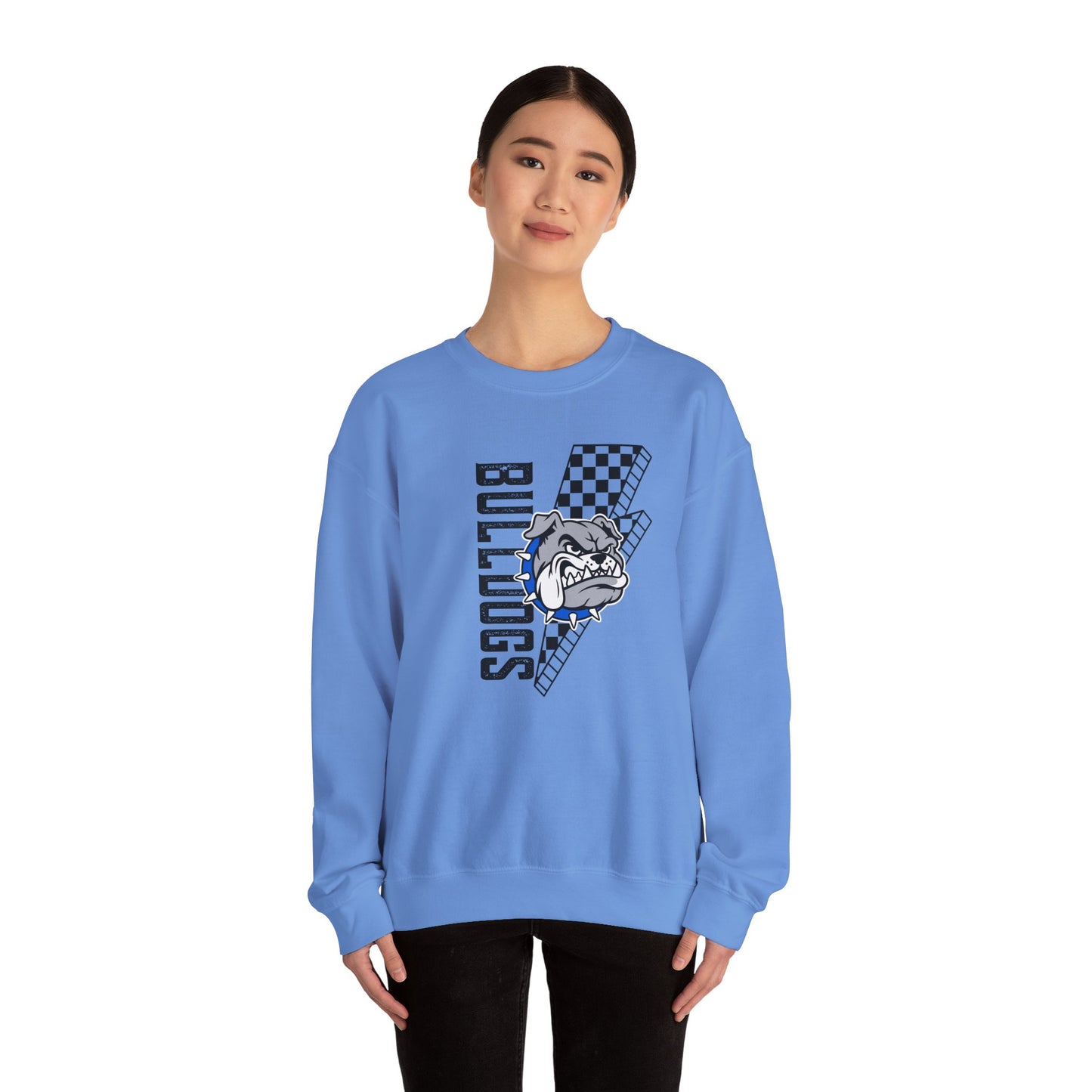 Adult Bulldog Crewneck Sweatshirt