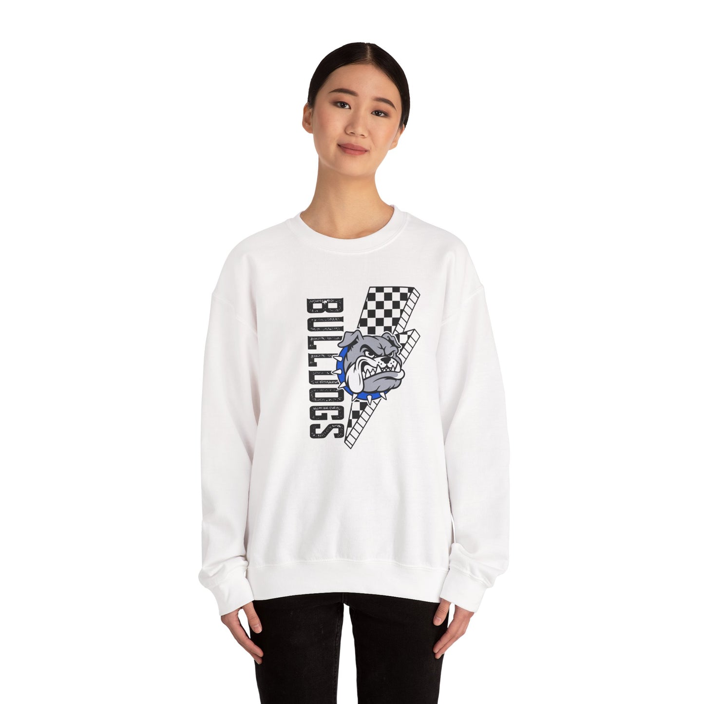 Adult Bulldog Crewneck Sweatshirt