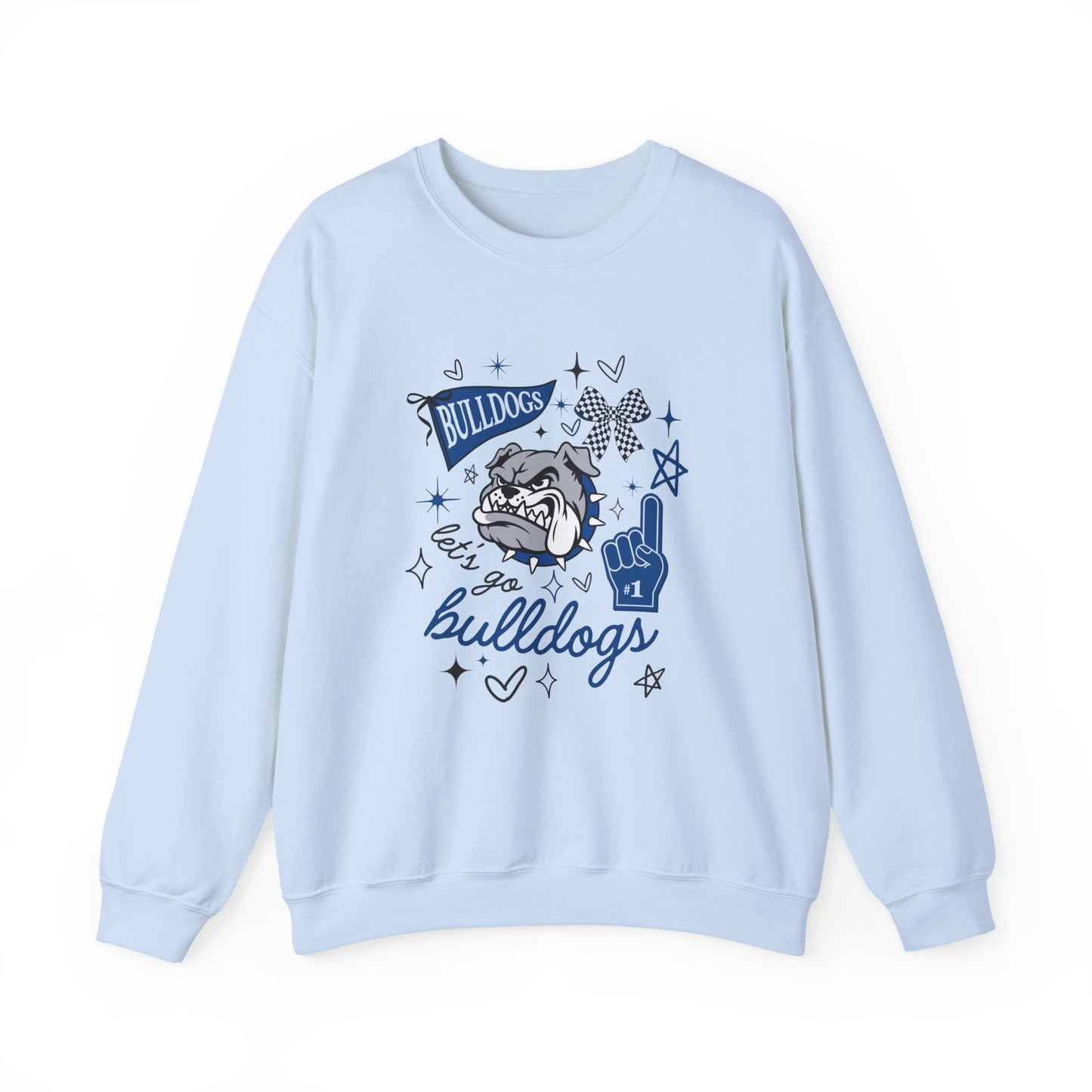 Adult Let's Go Bulldogs Sweatshirt